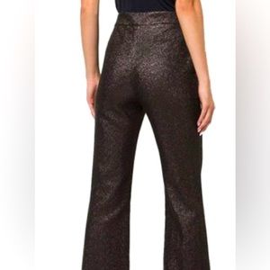 Cynthia Rowley NWT Rayna shimmer with flare bottom pant size 8